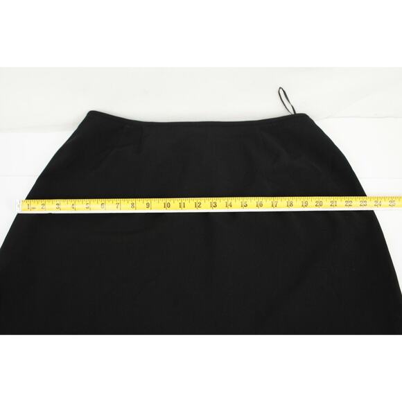Collection For Le Suit Knee Length Skirt Women 18 Zip Back Lined Black Career - Picture 6 of 8